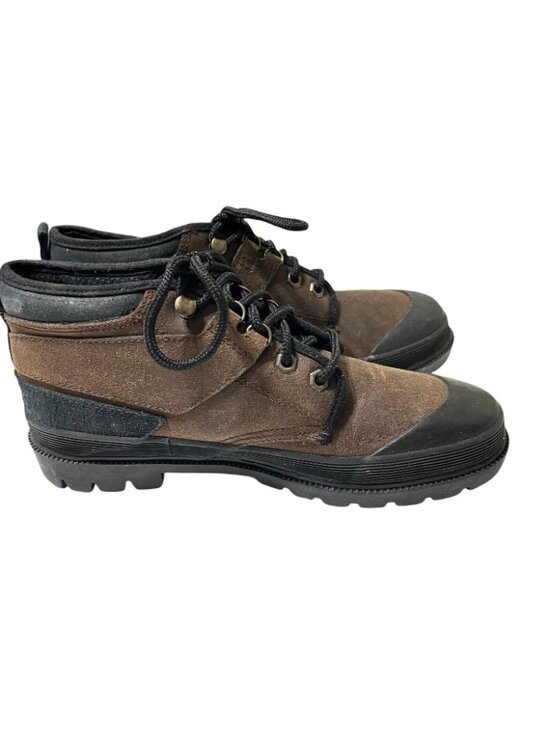British Knights Mid Boots Chukkah Ankle Men\'s Size 9.5 Brown Leather Shoes New